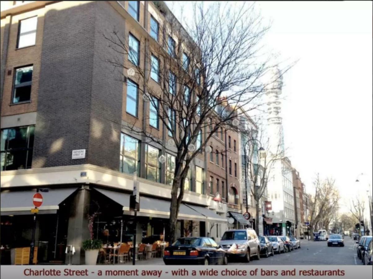 Elegant Fitzrovia Central London 2-Bed Nr Oxford Street Helpful Informative Host Kültér fotó