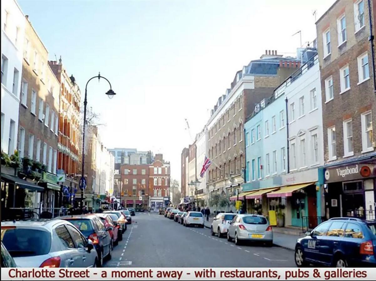 Elegant Fitzrovia Central London 2-Bed Nr Oxford Street Helpful Informative Host Kültér fotó